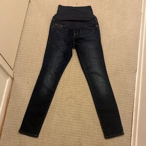 Old Navy Women's Dark Blue Maternity Jeggings